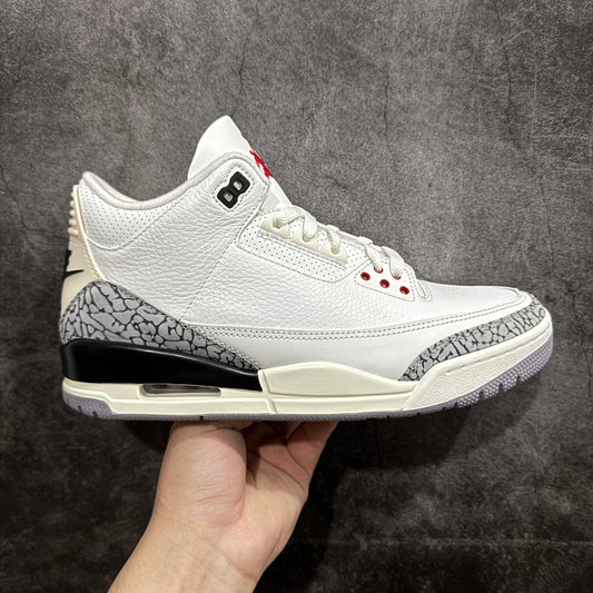 Jordan 3 Whitte Cement