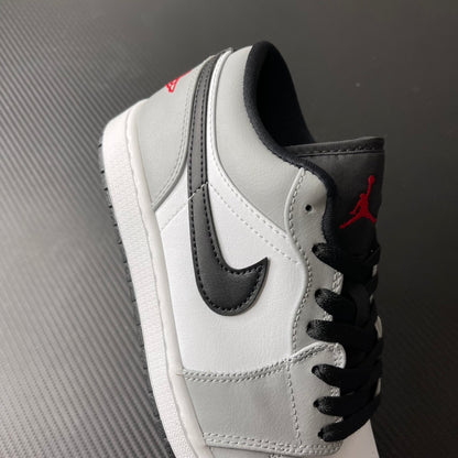 Jordan 1  low Cinza e Preto